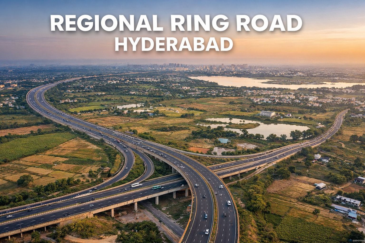 Top Investment Corridors Near Regional Ring Road RRR in Hyderabad HMDA Approved Plots Investment Guide